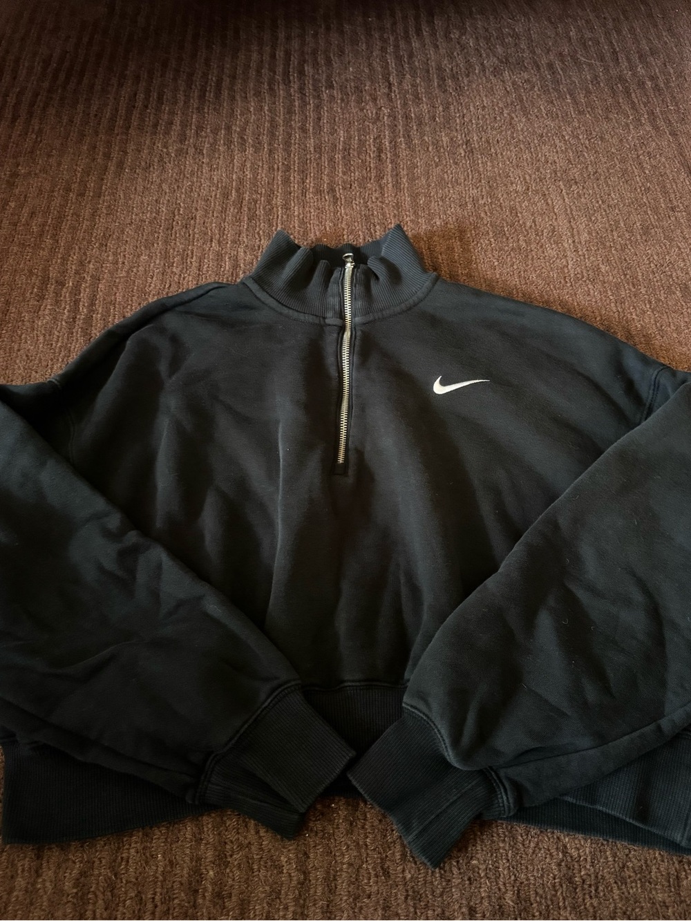Nike | Cropped Half-Zip Sweatshirt
